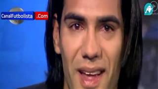 quotEl Tigrequot Falcao llora en entrevista mientras recuerda en un vídeo su infancia [upl. by Pippas21]