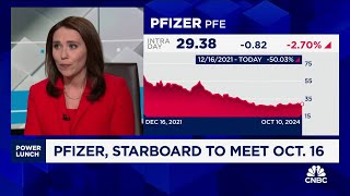 Pfizer battles activist fund Starboard which has a 1 billion stake in company [upl. by Assirroc918]