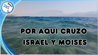 Caminando por las aguas que se abrieron para que pasen Israel y Moises [upl. by Gayleen]