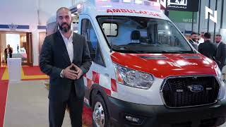 UAEs First Electric Ambulance  Arab Health 2023 [upl. by Darrell555]