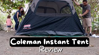 Coleman 6 Person Cabin Instant Tent  Vlog Series [upl. by Iznyl]