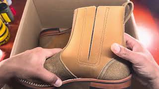 Nicks Boots Chelsea Is this the ultimate rugged slip on boot Unboxing and first impressions [upl. by Namyh]