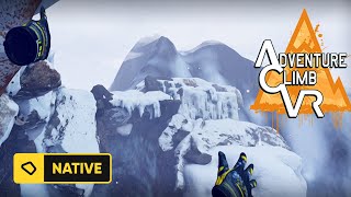 Adventure Climb VR  bHaptics Native Compatibility Gameplay [upl. by Innoj]