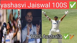 Jaiswal test cricket 5 100S australia vs Mitchell starc hazelwood six ✅ [upl. by Nosned]