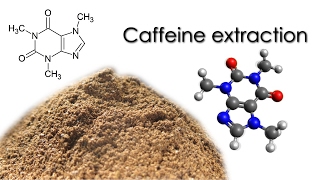 Caffeine extraction from coffee ☕🗜️☕ [upl. by Asilahs297]