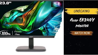 Unboxing Acer monitor under 6k price [upl. by Hild]