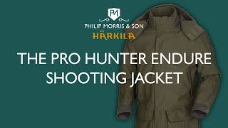 Harkila Pro Hunter Endure Shooting Jacket Walkthrough [upl. by Thilda]