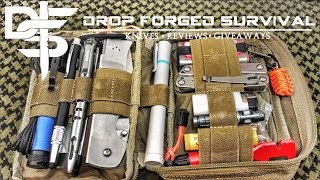 Maxpedition EDC Organizer Survival Kit  2017 [upl. by Yraccaz]