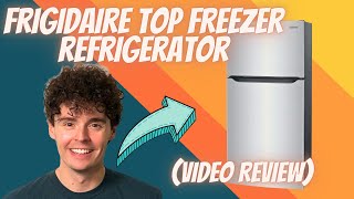 Frigidaire FFTR1835VS 30 Inch Freestanding Top Freezer Refrigerator Review [upl. by Esinned]