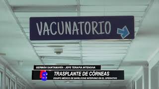 Un equipo médico de Bariloche intervino en un operativo de trasplante de córneas [upl. by Nnylanna758]