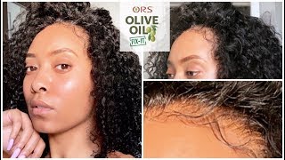 HOW TO ORS FIXIT Lace Frontal Tutorial [upl. by Reffinej]