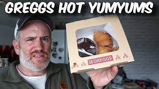 Greggs HOT Yum Yums [upl. by Annaid292]