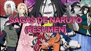 RESUMEN de NARUTO TODAS las SAGAS [upl. by Sikes989]