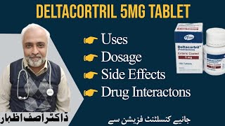 Deltacortril 5mg Uses In Urdu  deltacortril tablets side effects in urdu  Prednisolone 5mg In Urdu [upl. by Waddington112]