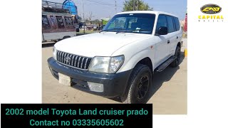 2002 model Toyota Land cruiser pradofor sale in Islamabad [upl. by Violante]