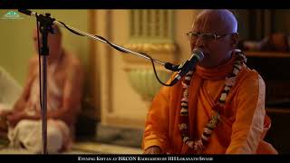 Bhajan By HH Lokanath Swami Radhe Jaya Jaya Madhava Dayite  26 May 2018  Radhadesh [upl. by Lerner]