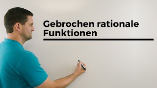 Gebrochen Rationale Funktionen einfache Ableitung nach Umschreiben  Mathe by Daniel Jung [upl. by Annovahs]