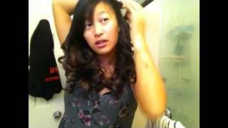 Looser Curls with a Straightener Hair Tutorial [upl. by Peggi]