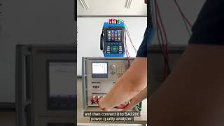 Suin SA2200 power quality analyzer  Monitor Function Demonstration [upl. by Aliekat381]