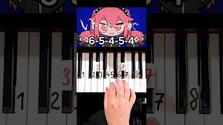 Konton Boogie混沌ブギ Piano Tutorial shorts [upl. by Clarence]