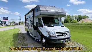 2016 Forest River Forester 2401W MBS motorisé classe C [upl. by Alamat]