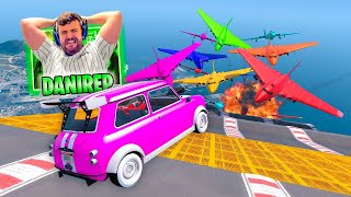 MEGA RAMPA TODOS CONTRA MI A VOLAR  GTA 5 ONLINE [upl. by Roon]