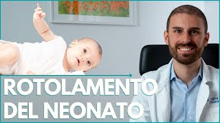 ROTOLAMENTO da Prono a Supino  Sviluppo Psicomotorio Neonato tratto dal corso From zero to hero [upl. by Islean]