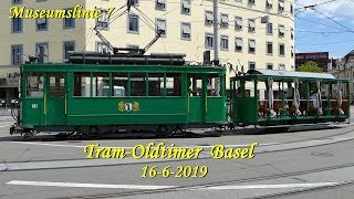 Basel Tram Oldtime Linie 7 [upl. by Regni]