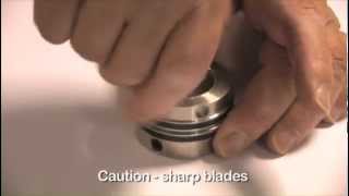 CSJ  How to change the microperforator blade [upl. by Aidile]