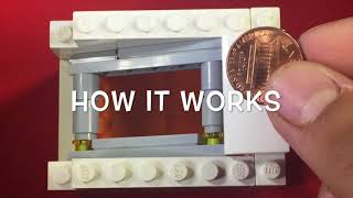 Basic LEGO Coin Rejection Mechanism [upl. by Soane615]