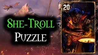 SheTroll Puzzle  Thronebreaker The Witcher Tales [upl. by Tubb774]