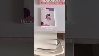 Unbox ikea desk chair w me🤍physiotherapy bpt aesthetic youtubeshorts youtubefeed [upl. by Orwin]