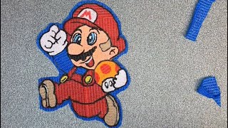 Super Mario 👾🕹️ realizzato con delle Garze Coesive [upl. by Leinod]