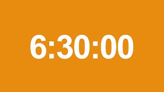 Timer with Final Alarm  6 Hours 30 Minutes No MID ROLL Ads  390 Minutes [upl. by Oderfliw912]