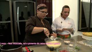 Aprenda a receita do Quiche de carne seca com queijo coalho [upl. by Amandi]