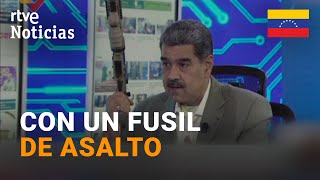 VENEZUELA MADURO llama quotTERRORISTASquot a los ESPAÑOLES DETENIDOS y dice que son quotAGENTES ENCUBIERTOSquot [upl. by Saisoj]