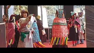 Students of HBC perform Ladakhi Tsis Tsis song at Manali ladakh zanskar [upl. by Anyrtak96]