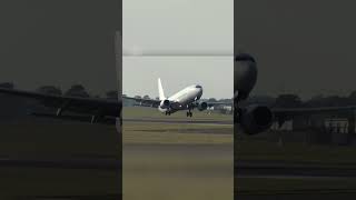 Boeing 737800 Takeoff at Norwich Airport [upl. by Phelps]