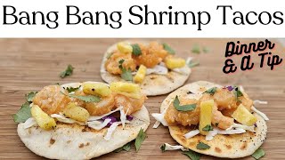 Blackstone Bang Bang Shrimp Tacos [upl. by Nyrroc]