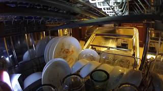 Whirlpool TotalCoverage Dishwasher  Full Load Interior View [upl. by Tterb]