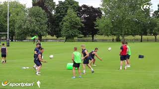 Handling Skills  London Scottish Rugby  Rugby Drill [upl. by Christos609]