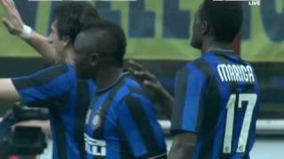 INTER vs ATALANTA 31 MARIGA 24042010 HD [upl. by Anatlus181]