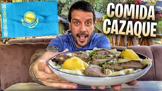 A COMIDA MAIS TRADICIONAL DO CAZAQUISTÃO 🍲 🇰🇿 [upl. by Bow]