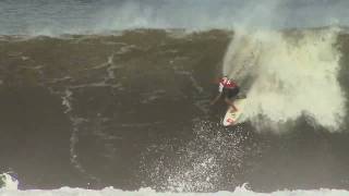 KELLY SLATER ALMOST HIT BY BAT RAY [upl. by Hcirteid]