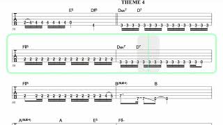 DOKKEN ● Mr Scary  Isolated Bass  TAB [upl. by Gothurd]