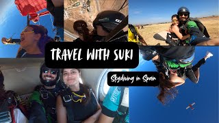 Skydiving in Barcelona  Spain vlog [upl. by Latreshia]