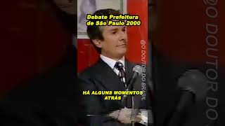 Dr Enéas Confronta Fernando Collor e Corrige seu Português em Debate pela Prefeitura de SP shorts [upl. by Osher]