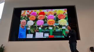 Growing Giant Dahlias the Dave Gillam Way Wisley Talk September 2022 [upl. by Beverie]