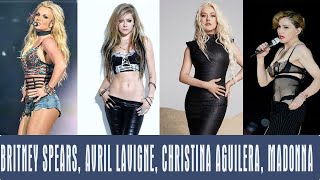 Avril Lavigne Britney Spears Christina Aguilera Madonna  The Best Songs OfAvril Lavigne top Hits [upl. by Nytsirk228]