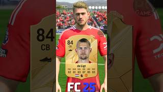 🇳🇱 MATTHIJS DE LIGT fifa evolution 1725 eafc25 fc25 fifa deligt manutd netherlands [upl. by Browning513]